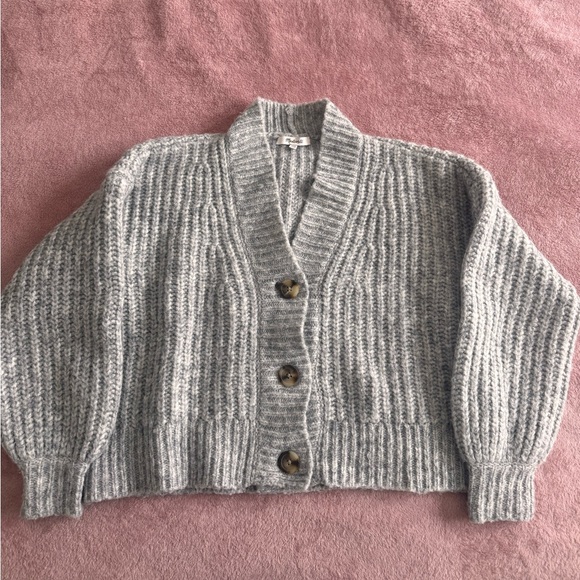 Madewell Sweaters - Madewell Gray Cardigan